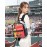 Paxiland Clear Backpack Stadium Approved 12126 with Reinforced and Wider Shoulder Straps, Small Clear Bag for Schools, Concerts, Work, Festivals and Sporting Events - Black