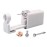 Nose Piercing Kit, Nose Pierce Kit Nose Piercing Gun Self Nose Piercing Gun Kit Nose Piercing Gun Kit Tool (White)