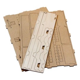 The Broken Token Single Player Tray - Wooden Game Organizer Compatible with Terraforming Mars