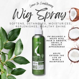 AllDay Locks Synthetic Wig Spray | Revitalizes & Refreshes | Cleanses & Extends Lifespan of Wigs & Hairpieces | Soft & Fresh Leave-In Conditioner, Grape Scent | 8 oz AllDay Locks Synthetic Wig Spray | Revitalizes & Refreshes | Cleanses & Extends Lifespan of Wigs & Hairpieces | Soft & Fresh Leave-In Conditioner, Grape Scent | 8 oz