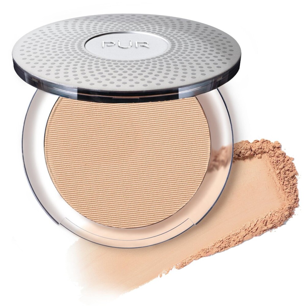 PUR Beauty 4-in-1 Pressed Mineral Makeup Powder Foundation with SPF 15 - Concealer & Finishing Compact Pressed Powder for Face - Buildable Medium to Full Coverage Foundation Powder (Linen) PUR Beauty 4-in-1 Pressed Mineral Makeup Powder Foundation with SPF 15 - Concealer & Finishing Compact Pressed Powder for Face - Buildable Medium to Full Coverage Foundation Powder (Linen)