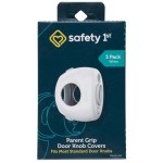 Safety 1st Parent Grip Door Knob Covers, White, One Size (Pack of 3)