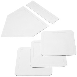 GoSports Baseball & Softball 5 Piece Base Set - Ru..