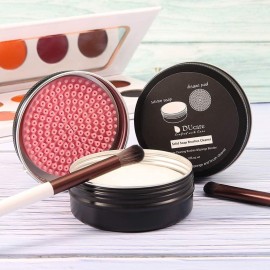 DUcare Makeup Brush Cleaner Shampoo Soap Solid Brush Cleaning Mat Removes Cosmetic Color Brush Cleaner Pad for Cleaning Makeup Sponges Brushes DUcare Makeup Brush Cleaner Shampoo Soap Solid Brush Cleaning Mat Removes Cosmetic Color Brush Cleaner Pad for Cleaning Makeup Sponges Brushes