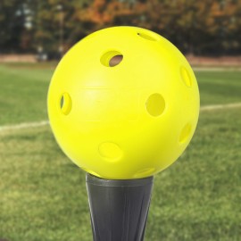 Franklin Sports Plastic Softballs - MLB - Includes 6 Balls for Batting Practice or Backyard Baseball Play - Replacement Balls - 90mm Official Baseball Size - Yellow Franklin Sports Plastic Softballs - MLB - Includes 6 Balls for Batting Practice or Backyard Baseball Play - Replacement Balls - 90mm Official Baseball Size - Yellow