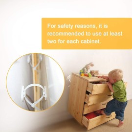 Anti-Tip Furniture Wall Anchor Straps(6 Pack), Wall Anchors Straps Kit for Bookshelf or Dresser,Adjustable Safety Furniture Wall Straps for Baby,Kids,Dogs,Cabinet, Bed,Shelf,etc.(with Screws,White) Anti-Tip Furniture Wall Anchor Straps(6 Pack), Wall Anchors Straps Kit for Bookshelf or Dresser,Adjustable Safety Furniture Wall Straps for Baby,Kids,Dogs,Cabinet, Bed,Shelf,etc.(with Screws,White)