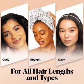 Kitsch Microfiber Hair Towel Wrap for Women - Microfiber Towel, Super Absorbent, Quick Dry, Anti-Frizz - for Long and Short Hairs, Turbans for Women, Wet and Curly Hair Wrap - Micro Dot Kitsch Microfiber Hair Towel Wrap for Women - Microfiber Towel, Super Absorbent, Quick Dry, Anti-Frizz - for Long and Short Hairs, Turbans for Women, Wet and Curly Hair Wrap - Micro Dot