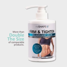 Reshape+ Collagen Cream Skin Care Face Lotion & Body Lotion For Dry Skin | Skin Tightening Cream Collagen Firming Lotion Body Moisturizer Lifts, Firms, & Tightens For Younger Looking Skin, 15 Fl Oz Reshape+ Collagen Cream Skin Care Face Lotion & Body Lotion For Dry Skin | Skin Tightening Cream Collagen Firming Lotion Body Moisturizer Lifts, Firms, & Tightens For Younger Looking Skin, 15 Fl Oz