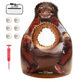 GoSports Inflataman Baseball Toss Challenge - Infl..