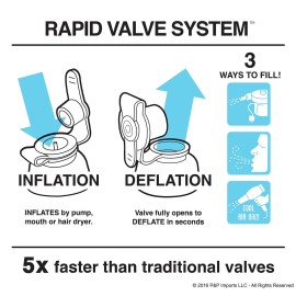 GoSports Inflataman Baseball Toss Challenge - Inflatable Catcher Strike Zone Pitching Game GoSports Inflataman Baseball Toss Challenge - Inflatable Catcher Strike Zone Pitching Game