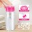 FANDAMEI Nail Polish Gel Remover Tools Kit with Nail Clips, 100ml Nail Polish Remover Bottle, 500 Nail Remover Cotton Pad, Nail Brush, Cuticle Pusher/Peeler, 100/180 Nail File,Buffer Block