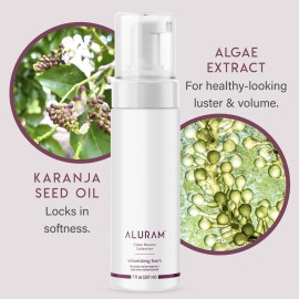 ALURAM Coconut Water Volumizing Foam, Lightweight Volume & Flexible Hold, 7 Fl Oz ALURAM Coconut Water Volumizing Foam, Lightweight Volume & Flexible Hold, 7 Fl Oz