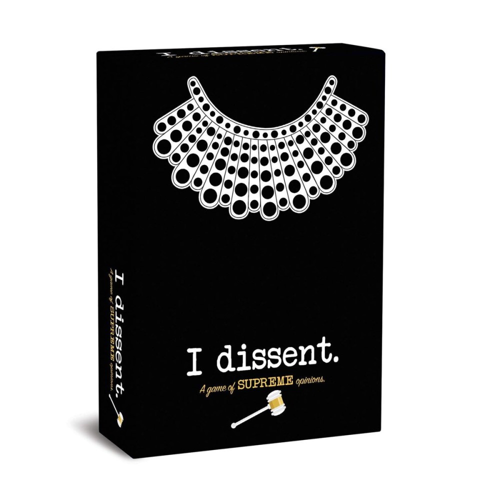 I Dissent: A Game of Supreme Opinions - Absurd Opinions Voting Party Card Game - RBG Court of Opinion - Ages 14+ - 3 to 9 Players I Dissent: A Game of Supreme Opinions - Absurd Opinions Voting Party Card Game - RBG Court of Opinion - Ages 14+ - 3 to 9 Players