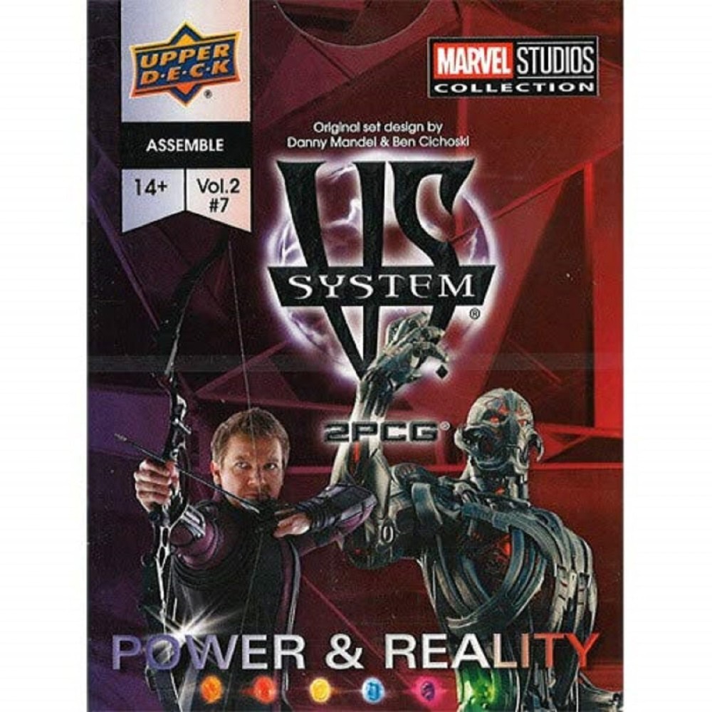 Upper Deck VS System: 2PCG: Marvel Cinematic Universe: Power & Reality, Multi Upper Deck VS System: 2PCG: Marvel Cinematic Universe: Power & Reality, Multi