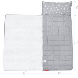 Moonsea Toddler Nap Mat with Pillow and Fleece Minky Blanket, Lightweight, Soft Perfect for Kids Preschool, Daycare, Travel Sleeping Bag Boys and Girls, 21 x 50 Fit Standard Cot Moonsea Toddler Nap Mat with Pillow and Fleece Minky Blanket, Lightweight, Soft Perfect for Kids Preschool, Daycare, Travel Sleeping Bag Boys and Girls, 21 x 50 Fit Standard Cot