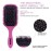 4Pcs Detangling Brush Set for Women - Paddle Brush for Wet or Dry Straight, Long, Thick, Curly, Natural Hair, No More Tangles (Pink)