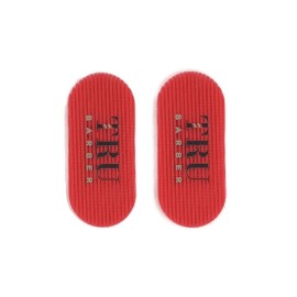 TRU BARBER HAIR GRIPPERS  3 COLORS BUNDLE PACK 6 PCS for Men and Women - Salon and Barber, Hair Clips for Styling, Hair holder Grips (Black/Red/Black) TRU BARBER HAIR GRIPPERS  3 COLORS BUNDLE PACK 6 PCS for Men and Women - Salon and Barber, Hair Clips for Styling, Hair holder Grips (Black/Red/Black)