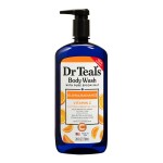 Body Wash with Pure Epsom Salt, Glow & Radiance, Vitamin C & Citrus Essential Oils Teal\'s, 24 fl oz