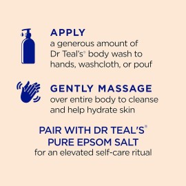 Body Wash with Pure Epsom Salt, Glow & Radiance, Vitamin C & Citrus Essential Oils Teal\'s, 24 fl oz Body Wash with Pure Epsom Salt, Glow & Radiance, Vitamin C & Citrus Essential Oils Teal\'s, 24 fl oz