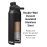 CamelBak Chute Mag 20oz Vacuum Insulated Stainless Steel Water Bottle, Black