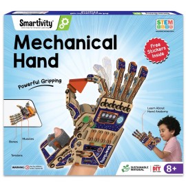 Smartivity DIY Robotic Mechanical Hand STEM Toy for Kids 8-9-10-11-12-13-14 Years Old | 2024 Parents Choice Award Winner I Birthday Gift for Boys & Girls | Engineering Kit for 8-14 Years Old Smartivity DIY Robotic Mechanical Hand STEM Toy for Kids 8-9-10-11-12-13-14 Years Old | 2024 Parents Choice Award Winner I Birthday Gift for Boys & Girls | Engineering Kit for 8-14 Years Old
