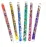 Mini Spiral Glitter Wands (6.5 Inches) Complete Gift Set Party Pack- 6 Pack