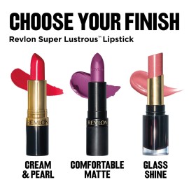 Revlon Super Lustrous The Luscious Mattes Lipstick, High Impact with Moisturizing Velvety Formula, Candy Addict, 0.74 oz Revlon Super Lustrous The Luscious Mattes Lipstick, High Impact with Moisturizing Velvety Formula, Candy Addict, 0.74 oz