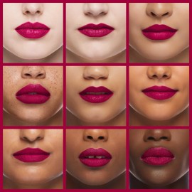 Revlon Super Lustrous The Luscious Mattes Lipstick, High Impact with Moisturizing Velvety Formula, Cherries in the Snow, 0.74 oz Revlon Super Lustrous The Luscious Mattes Lipstick, High Impact with Moisturizing Velvety Formula, Cherries in the Snow, 0.74 oz