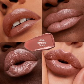 Revlon Super Lustrous Lipstick, Creamy Formula For Soft, Fuller-Looking Lips, Moisturized Feel, 755 Bare It All, 0.15 oz Revlon Super Lustrous Lipstick, Creamy Formula For Soft, Fuller-Looking Lips, Moisturized Feel, 755 Bare It All, 0.15 oz
