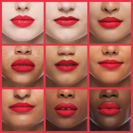 Revlon Super Lustrous The Luscious Mattes Lipstick, High Impact with Moisturizing Velvety Formula, Fire & Ice, 0.74 oz Revlon Super Lustrous The Luscious Mattes Lipstick, High Impact with Moisturizing Velvety Formula, Fire & Ice, 0.74 oz