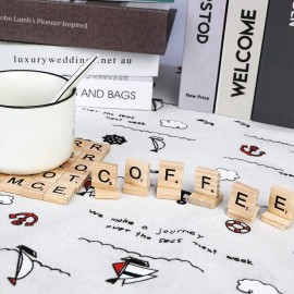 TMEEIHNSS 100Pcs Wooden Alphabet Tiles Scrabble Replacement Letters for Board Games, Wedding Frame and Wall Art (100) TMEEIHNSS 100Pcs Wooden Alphabet Tiles Scrabble Replacement Letters for Board Games, Wedding Frame and Wall Art (100)