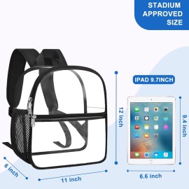 Oraben Clear Backpack for Stadium Events Clear Bag Large Stadium Backpack Waterproof 12x6x12 for Women Men Adult Concert Sport Work Oraben Clear Backpack for Stadium Events Clear Bag Large Stadium Backpack Waterproof 12x6x12 for Women Men Adult Concert Sport Work
