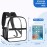 Oraben Clear Backpack for Stadium Events Clear Bag Large Stadium Backpack Waterproof 12x6x12 for Women Men Adult Concert Sport Work