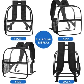 Oraben Clear Backpack for Stadium Events Clear Bag Large Stadium Backpack Waterproof 12x6x12 for Women Men Adult Concert Sport Work Oraben Clear Backpack for Stadium Events Clear Bag Large Stadium Backpack Waterproof 12x6x12 for Women Men Adult Concert Sport Work