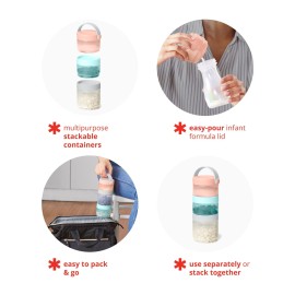 Skip Hop Baby Formula Container, Formula-to-Food Skip Hop Baby Formula Container, Formula-to-Food