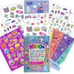 Fashion Angels 1,000+ Totes Adorbs Sticker Book, Includes Fun & Colorful Craft Stickers, Ideal for Accessorizing Kids & Teens Notebooks, Journals & More