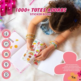 Fashion Angels 1,000+ Totes Adorbs Sticker Book, Includes Fun & Colorful Craft Stickers, Ideal for Accessorizing Kids & Teens Notebooks, Journals & More Fashion Angels 1,000+ Totes Adorbs Sticker Book, Includes Fun & Colorful Craft Stickers, Ideal for Accessorizing Kids & Teens Notebooks, Journals & More