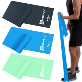 A AZURELIFE Resistance Bands,Professional Long Non..