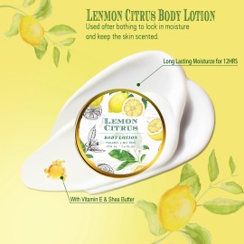 Bath Gift Set, Lemon Citrus Spa Gift Basket for Women, Includes Shower Gel, Bubble Bath, Body Lotion, Bath Frizzes 8 Pcs, Great Gift Idea for Her Birthday Bath Gift Set, Lemon Citrus Spa Gift Basket for Women, Includes Shower Gel, Bubble Bath, Body Lotion, Bath Frizzes 8 Pcs, Great Gift Idea for Her Birthday