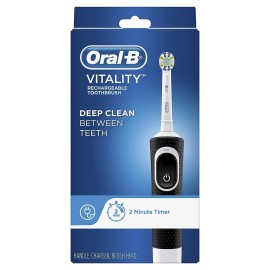 Oral-B Vitality FlossAction Electric Toothbrush with Replacement Brush Head, Black Oral-B Vitality FlossAction Electric Toothbrush with Replacement Brush Head, Black