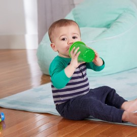 The First Years Take & Toss Spill Proof Sippy Cups - Rainbow Party Pack - Reusable Toddler Cups - Kids Cups and Snap On Lids for Ages 9 Months and Up - 20 Count The First Years Take & Toss Spill Proof Sippy Cups - Rainbow Party Pack - Reusable Toddler Cups - Kids Cups and Snap On Lids for Ages 9 Months and Up - 20 Count