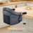Hook on High Chair: High Chair for Babies and Toddlers 6-36 Months, Portable and Foldable High Chair for Home and Travel, Baby Feeding Chair, Setup in Seconds - Includes Carry Bag (Grey)