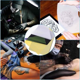 Tattoo Transfer Paper, Cridoz 35 Sheets Stencil Transfer Paper for Tattooing, A4 Size Tattoo Transfer Paper, Cridoz 35 Sheets Stencil Transfer Paper for Tattooing, A4 Size