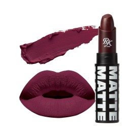 Ruby Kisses Lipstick, Matte Finish, Long-Lasting, Highly Pigmented, Smooth Apply, Full Coverage Lip Color Makeup (Berry Bossy) Ruby Kisses Lipstick, Matte Finish, Long-Lasting, Highly Pigmented, Smooth Apply, Full Coverage Lip Color Makeup (Berry Bossy)