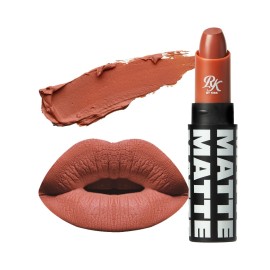 Ruby Kisses Lipstick, Matte Finish, Long-Lasting, Highly Pigmented, Smooth Apply, Full Coverage Lip Color Makeup (Warm Sienna) Ruby Kisses Lipstick, Matte Finish, Long-Lasting, Highly Pigmented, Smooth Apply, Full Coverage Lip Color Makeup (Warm Sienna)