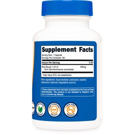 Nutricost Beta Glucan 500mg 1,3/1,6 D-Glucan, 60 Vegetarian Capsules - Gluten Free, Non-GMO Nutricost Beta Glucan 500mg 1,3/1,6 D-Glucan, 60 Vegetarian Capsules - Gluten Free, Non-GMO