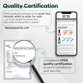 modelones 15 ml Nail Dehydrator and Primer, Acid Free Natural Nail Prep Dehydrate & Bond Primer Kit, Hema-Free Acrylic Nail Supplies Primer modelones 15 ml Nail Dehydrator and Primer, Acid Free Natural Nail Prep Dehydrate & Bond Primer Kit, Hema-Free Acrylic Nail Supplies Primer