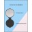 Compact Mirror Bulk Round Makeup Mirror for Purse, Set of 3, 2.6 L x 2.37 W (Black)