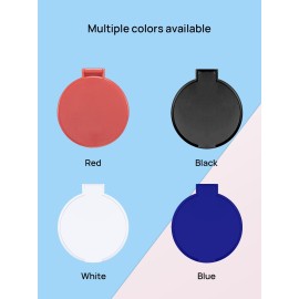 Compact Mirror Bulk Round Makeup Mirror for Purse, Set of 3, 2.6 L x 2.37 W (Black) Compact Mirror Bulk Round Makeup Mirror for Purse, Set of 3, 2.6 L x 2.37 W (Black)