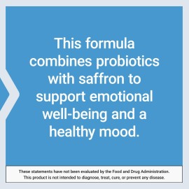 Life Extension FLORASSIST Mood - Probiotic & Saffron Blend - Gluten-Free, Non-GMO, Vegetarian - 30 Capsules Life Extension FLORASSIST Mood - Probiotic & Saffron Blend - Gluten-Free, Non-GMO, Vegetarian - 30 Capsules